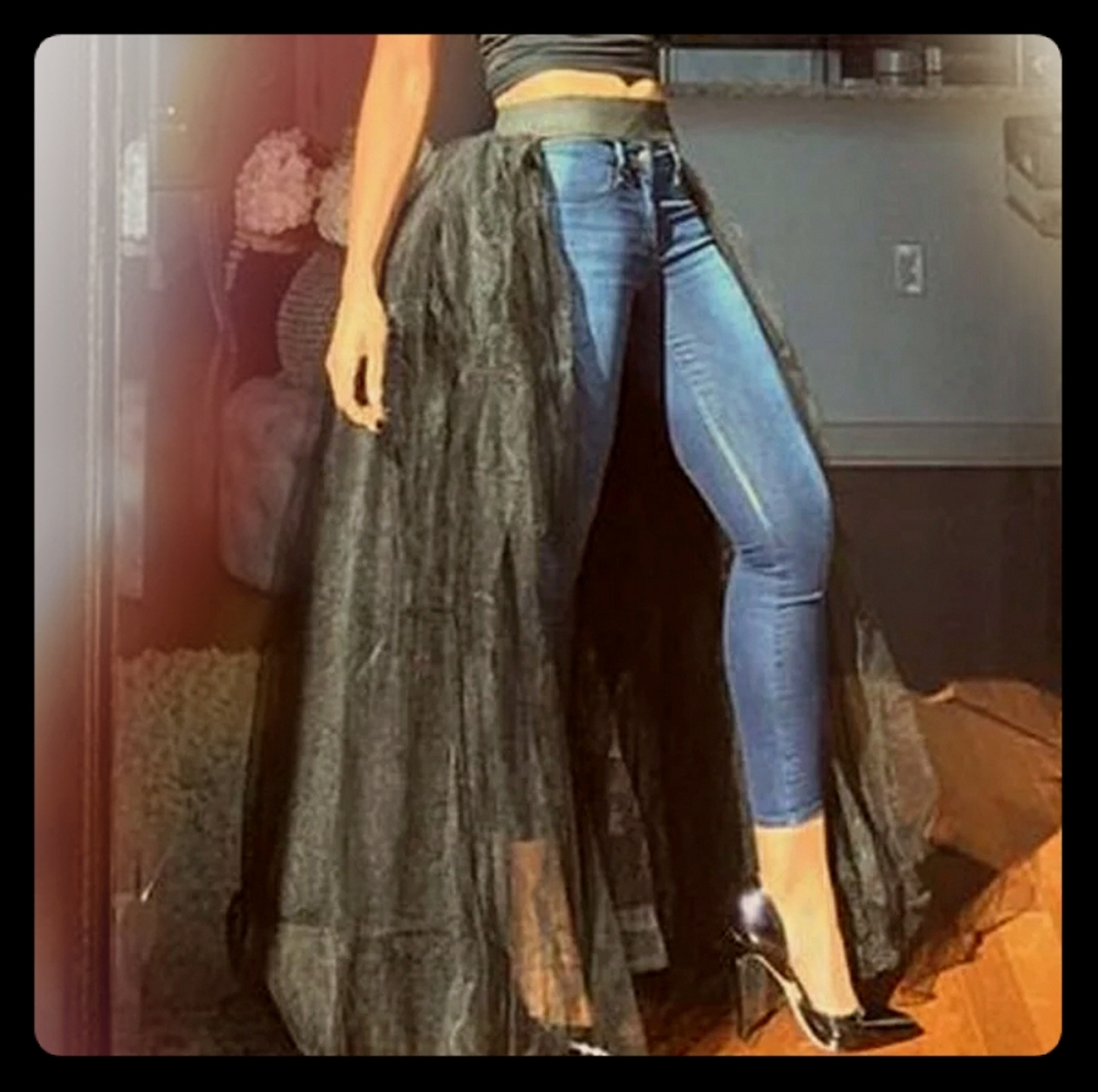 Tulle maxi tutuskirt